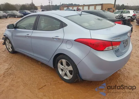 2012 Hyundai Elantra Gls (Ulsan Plant) z USA, uszkodzony, nr VIN KMHDH4AE5CU383132